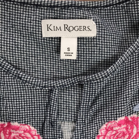 Kim Rogers Embroidered Top - Picture 9 of 13
